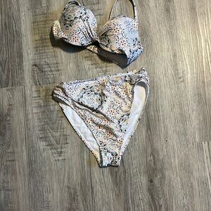 Floral Print Bikini Set